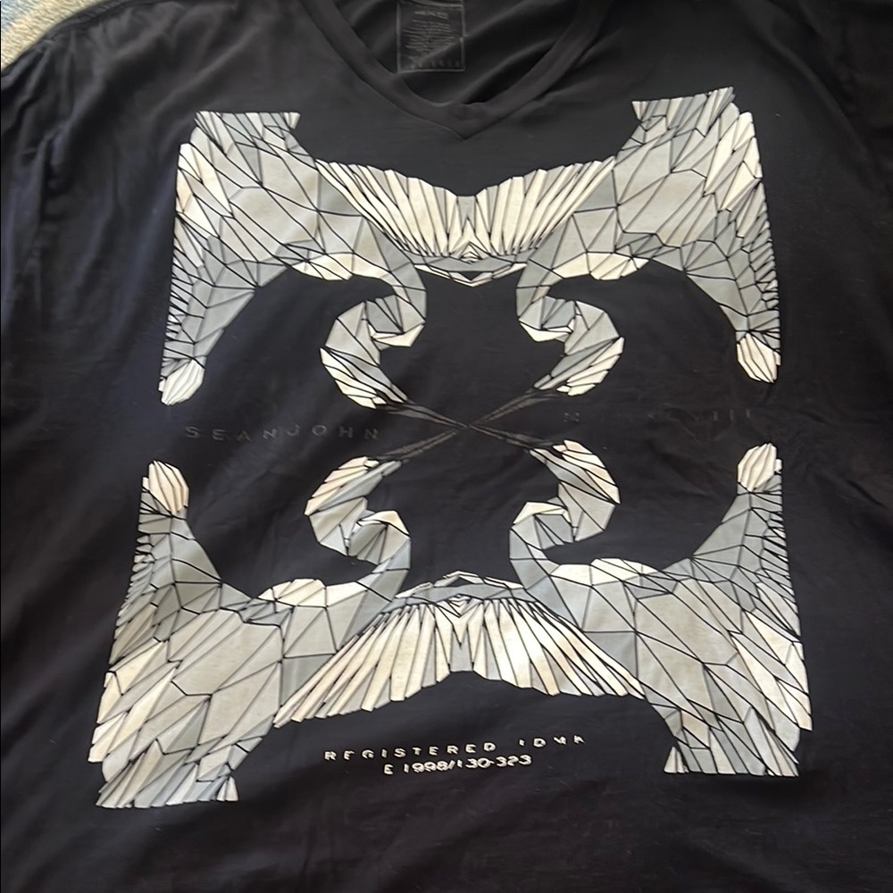 Sean John Classic Black Tee 4XB